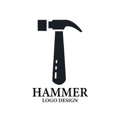 Hammer Vector Logo Design