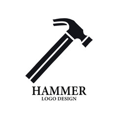 Hammer Vector Logo Design
