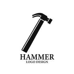 Hammer Vector Logo Design