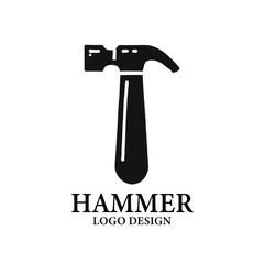 Hammer Vector Logo Design