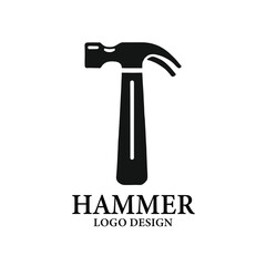 Hammer Vector Logo Design