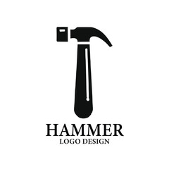 Hammer Vector Logo Design