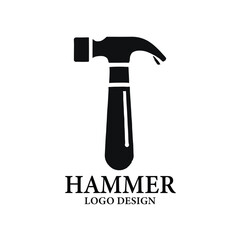 Hammer Vector Logo Design
