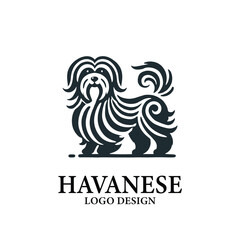Havanese Vector Logo Design