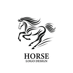 Horse Vector Logo Design