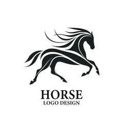 Horse Vector Logo Design