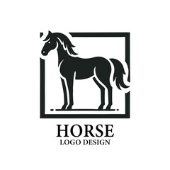 Horse Vector Logo Design