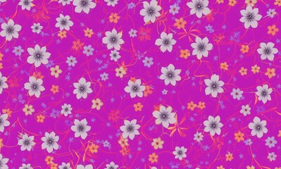 Spring soft flower pattern, soft green, white, pink color floral texture background. Pastel colored floral seamless pattern for background, fabric, textile, wallpaper, wedding, banner, decoration.