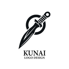 Kunai Vector Logo Design