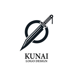 Kunai Vector Logo Design