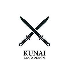 Kunai Vector Logo Design