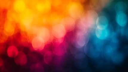 Obraz premium Abstract blurred gradient background in vibrant rainbow colors symbolizing creativity, transformation, and dynamic energy. A modern, smooth, and soft design representing a colorful and harmonious flow