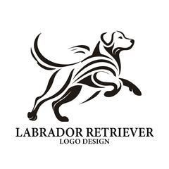 Labrador Retriever Vector Logo Design