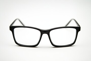 On a gorgeous colored background, a selection of eyeglass frames and lenses of various colors, available in both metal and plastic, is presented