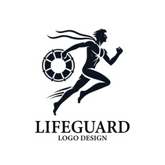 Lifeguard Vector Logo Design