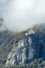 The Sanctuary of the Madonna del Sasso, lake Orta, Italy