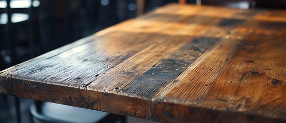 farmhouse table surface