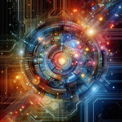 Obraz premium Advancing AI and IoT Integration: Revolutionizing Smart Technologies for Future Innovation
