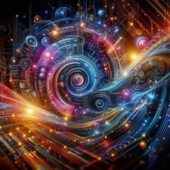 Obraz premium Advancing AI and IoT Integration: Revolutionizing Smart Technologies for Future Innovation
