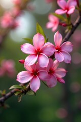 Double petal jasmine in full bloom on a tree branch, fragrance, bloom