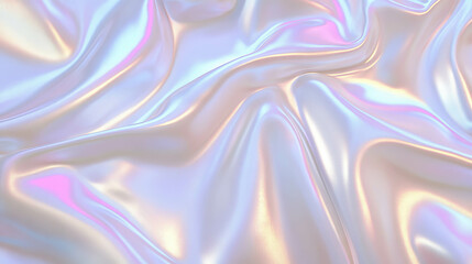 Obraz premium Creamy iridescent background with soft highlights for elegant design