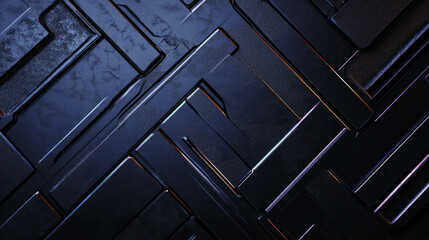 Modern abstract geometric metal surface design for backgrounds and projects