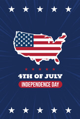 Happy independence day 4 th july, United states of america day.