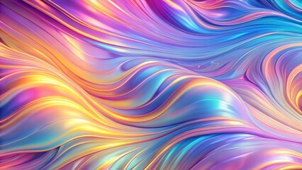 Obraz premium Vibrant Gradient Dreamscape – A Colorful and Soothing Abstract Wallpaper