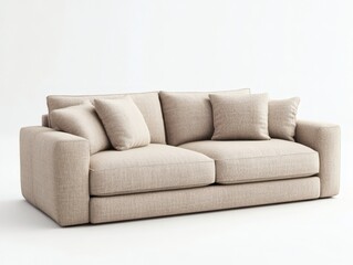 Fototapeta premium Elegant Beige Couch 