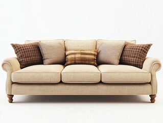 Fototapeta premium Elegant Beige Couch 