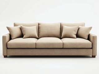 Elegant Beige Couch
