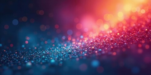 Shimmering color blend, coarse grain, blurred effect , photo, design