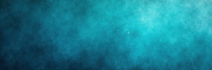 Fototapeta premium Deep indigo to bright turquoise gradient, distressed concrete texture, geometric, pattern, rough