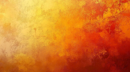 Fototapeta premium A vibrant abstract background with shades of yellow, burnt orange, red, fiery tones, golden brown, and black, symbolizing warmth, energy, passion, transformation, and modern artistic expression