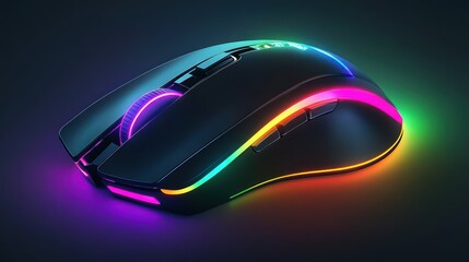 RGB Gaming Mouse, Dark Studio