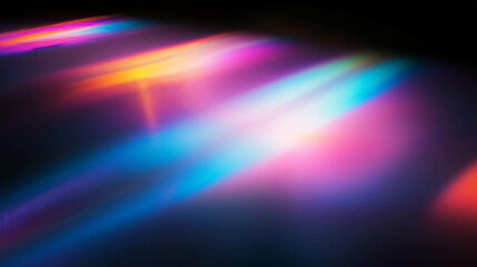 Fototapeta premium Vibrant iridescent gradient background for creative design projects