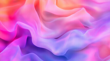 Obraz premium Colorful gradient mesh texture with smooth flowing waves for background design
