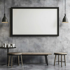 furniture shop modern black horizontal frame in wall realistic 1145507474519105596 fast Variations Strong by 1145507474519105596 fast