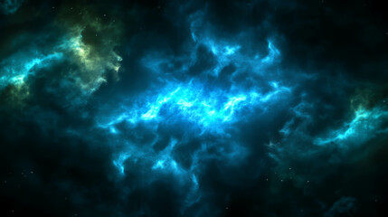 Fototapeta premium Ethereal cosmic light background with celestial glow for spiritual design