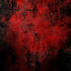 Dramatic Red and Black Abstract Background