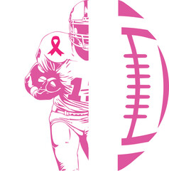 Breast cancer mega bundle, tackle breast cancer, cancer fight, wear pink, Hope, race, pink out dalmatian dots, support squad, tackle breast cancer, cancer fight, wear pink, Cancer awareness, football