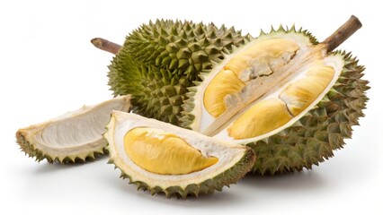 Fototapeta premium Durian Fruit Slices