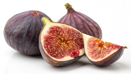 Figs, Cut Figs, Fruit, Closeup