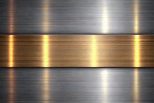 Brushed aluminum texture seamless metallic background with reflective silver gradient and modern design milkyhexddway text space Backgrounds for advertising tekstura tła