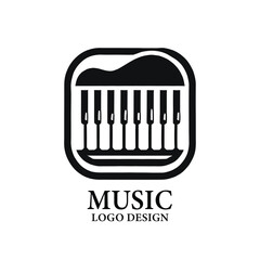 Music Vector Logo Design 