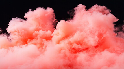 Obraz premium Soft peach smoke background for creative designs and warm atmospheres