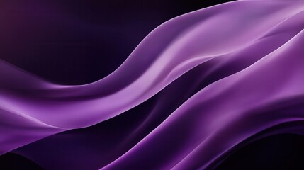 Fototapeta premium Abstract Purple Fabric Waves: Elegant and Smooth Texture Background
