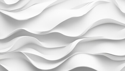 Obraz premium Abstract White Wave Texture Background