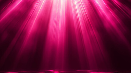 Radiant pink light background for soft ambiance design