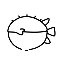 Sea inhabitants icons